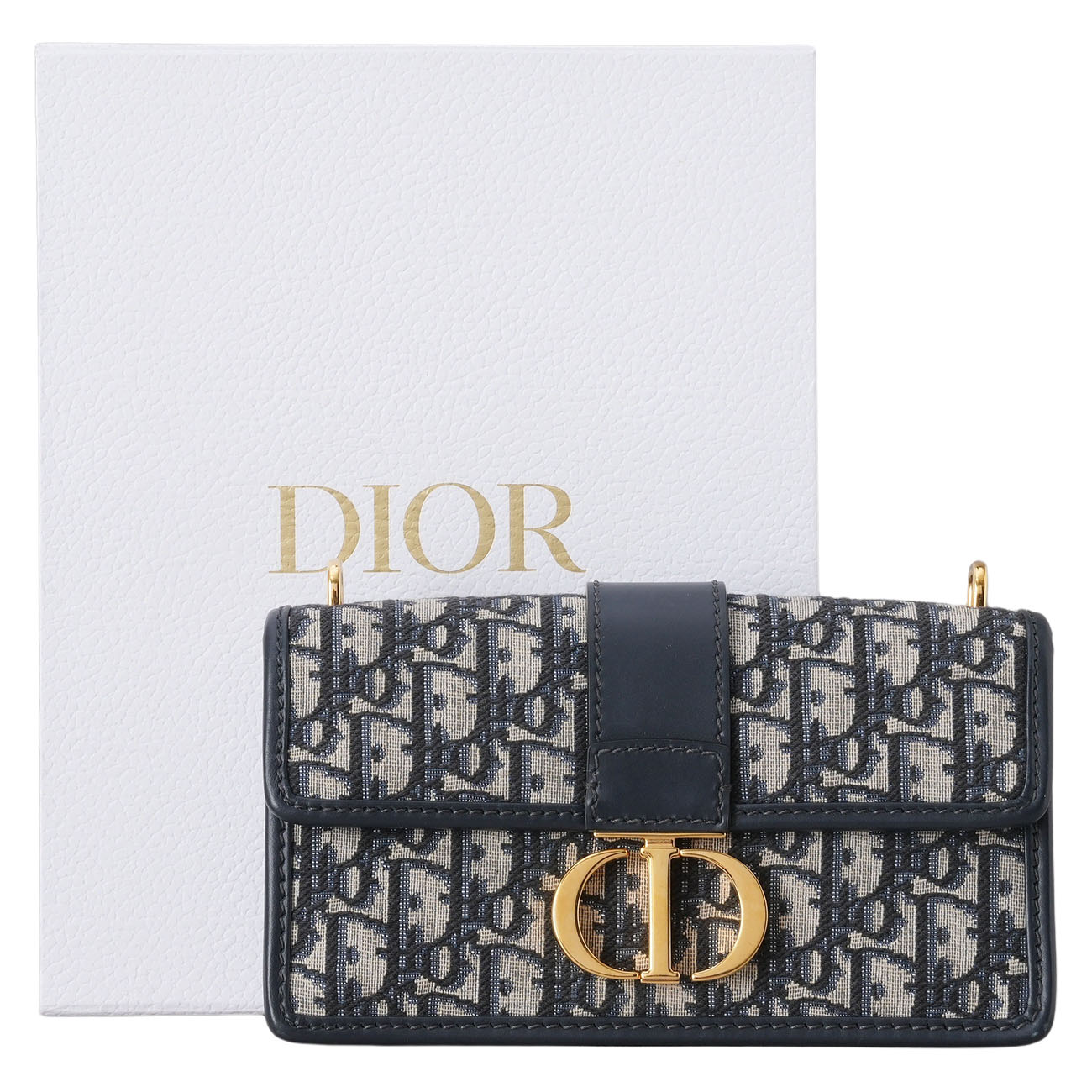 CHRISTIAN DIOR(USED)디올 30 몽테인 이스트웨스트 체인 숄더백